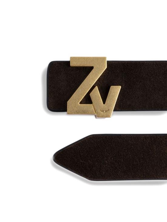 26SS 자딕앤볼테르 레귤러 벨트 LWBT01352214 WOOD - ZADIG & VOLTAIRE