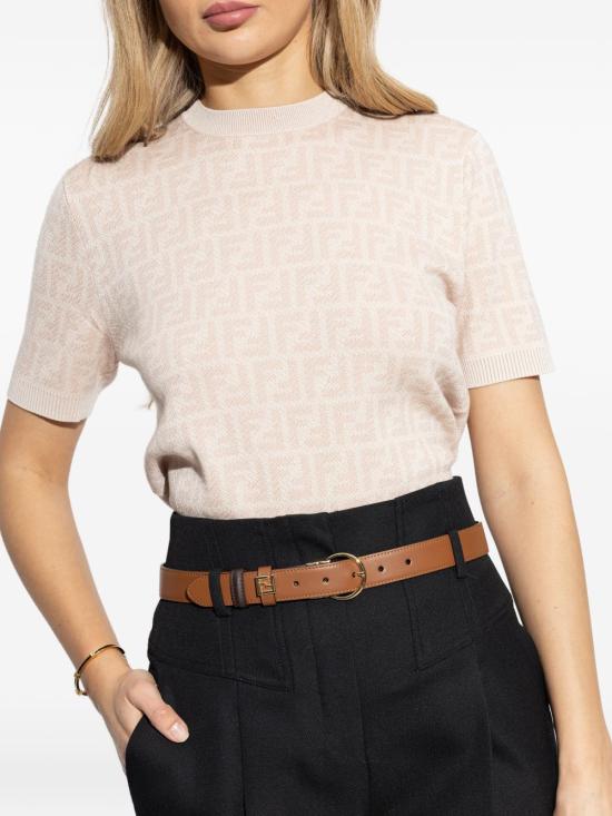 26SS 펜디 레귤러 벨트 8C0753AAIWF1V09 SLLCHOCOOS - FENDI