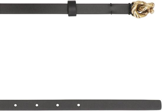 26SS 보테가베네타 레귤러 벨트 855235VALKO1019 BLACKBRASS - BOTTEGA VENETA