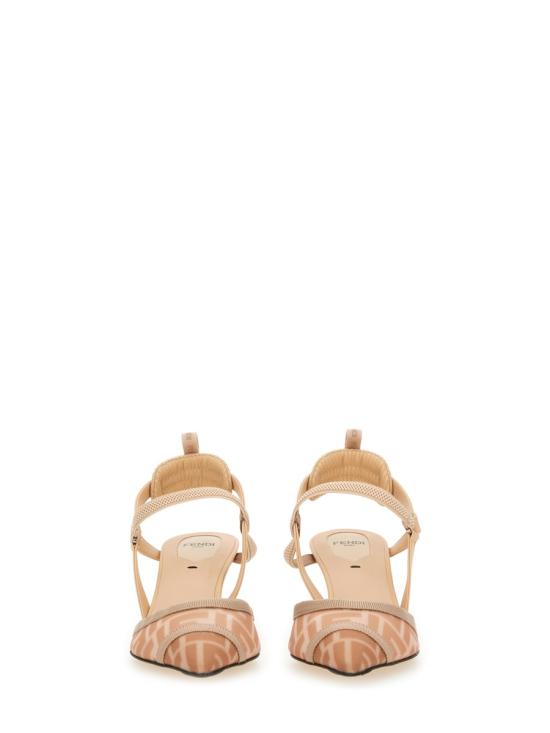 26SS 펜디 콜리브리 라이트 FF 메쉬 미디움 힐 슬링백 8J8589AQ6UF1R8N ROSEALMOND - FENDI
