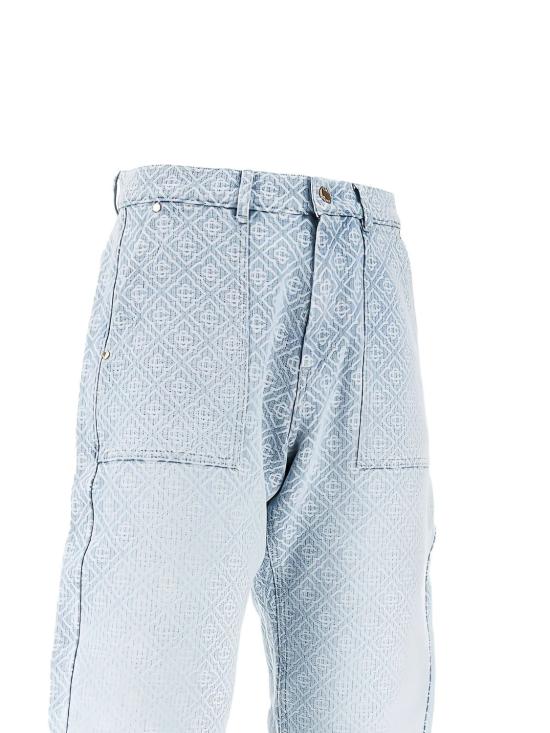 25FW 카사블랑카 데님 팬츠 MPF25TR33101 VINTAGWASH - CASABLANCA