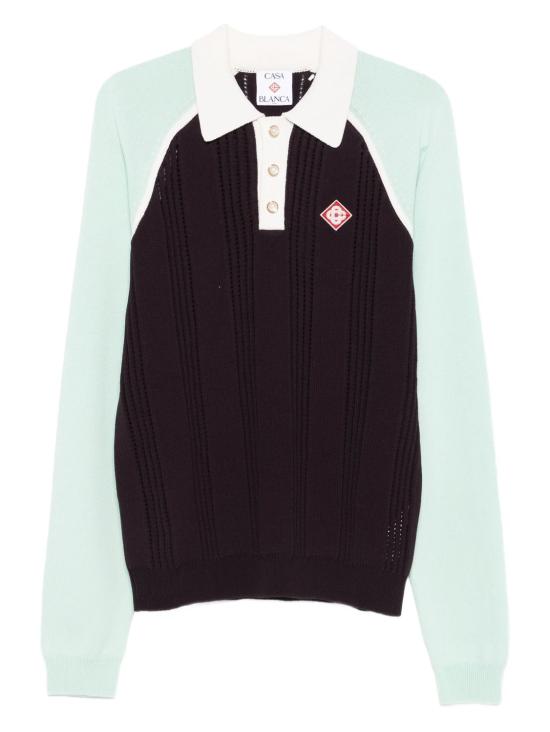 25FW 카사블랑카 반팔 티셔츠 MAW25KW113101 AUBERGINE