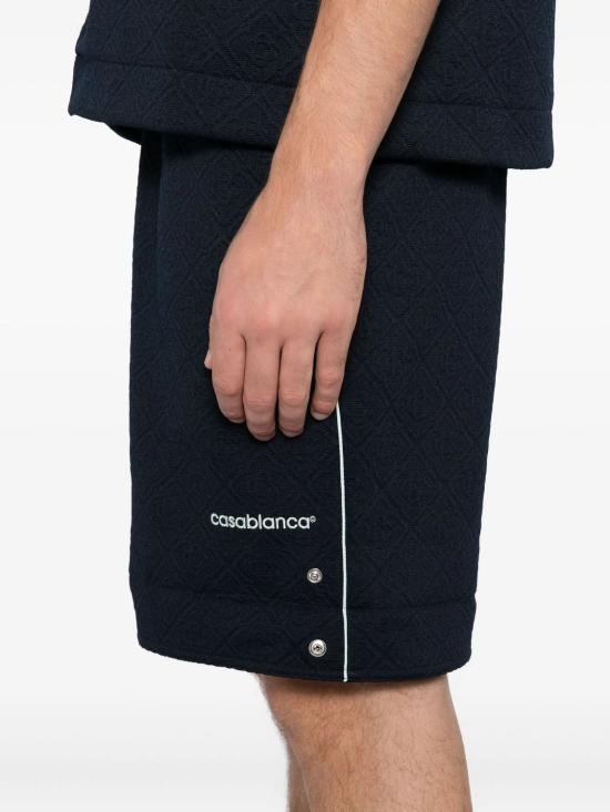 25FW 카사블랑카 숏팬츠 MPF25TR32801 NAVY - CASABLANCA