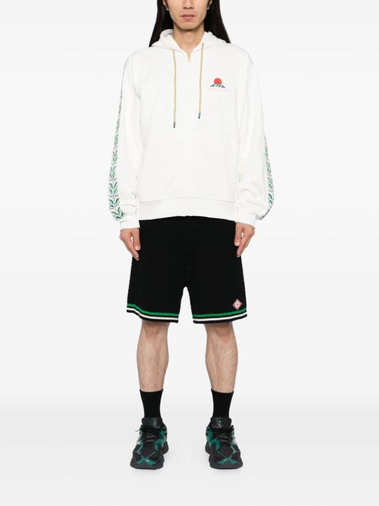 25FW 카사블랑카 후드 티셔츠 MPF25JTP39201 CBMONTAGNE - CASABLANCA