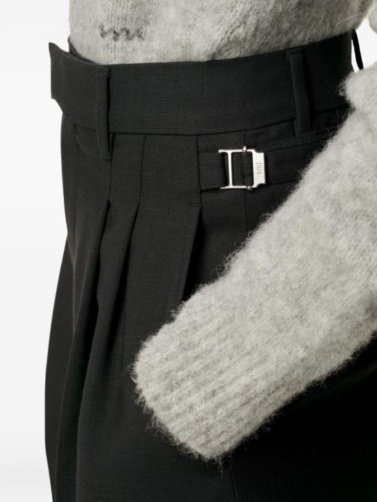 25FW 아미 스트레이트 팬츠 FTR818WV0066 020 ANTHRACITE - AMI