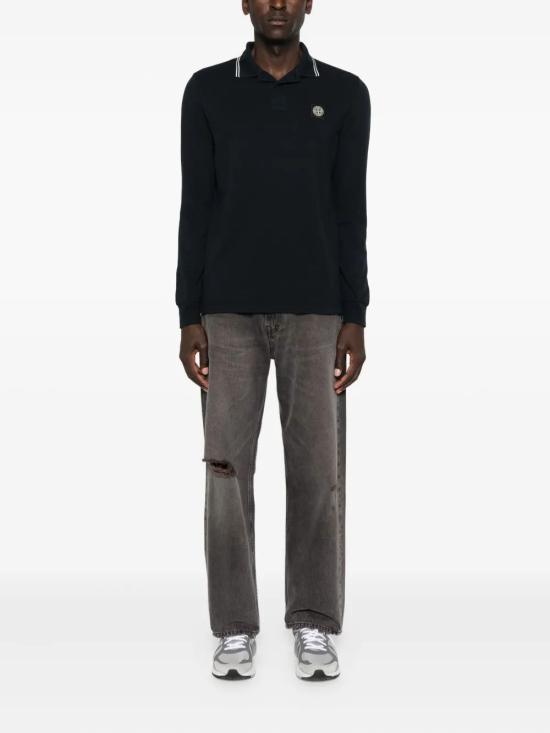 26SS 스톤 아일랜드 폴로 티셔츠 L1S152200012S0018 V0020 NAVY BLUE - STONE ISLAND