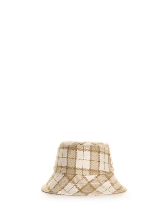 헬렌카민스키 버킷햇 HAT51631CREAMCHECK CREAM CHECK