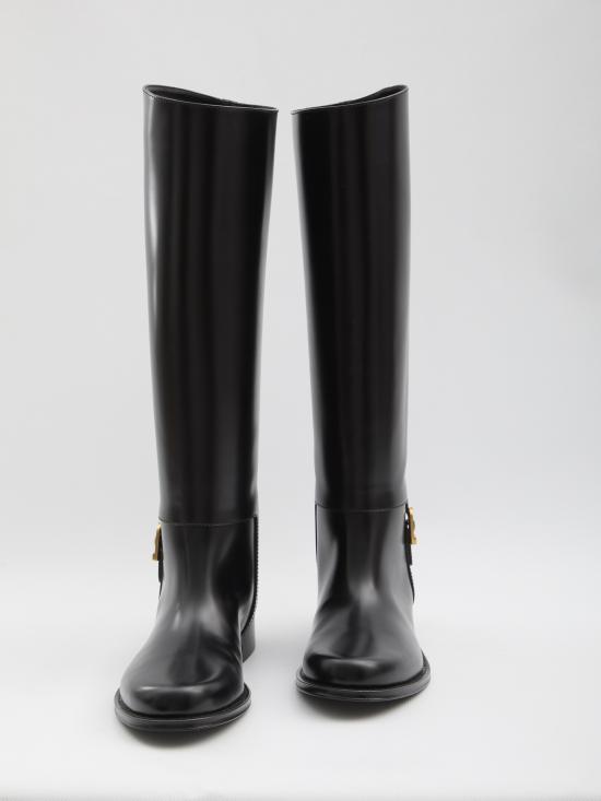 25FW 생로랑 줄리아 부츠 840698AAEHR1000 BLACK - SAINT LAURENT