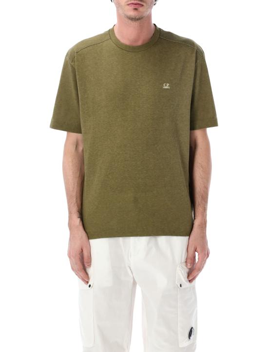26SS 씨피 컴퍼니 반팔 티셔츠 20CMTS192A110643P 644 OLIVE MEL DRIED HERB