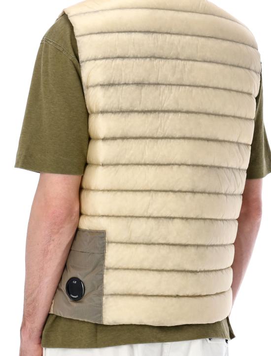 26SS 씨피 컴퍼니 패딩 조끼 20CMVE703A110416A 114 FROZEN ECRU - C.P. COMPANY