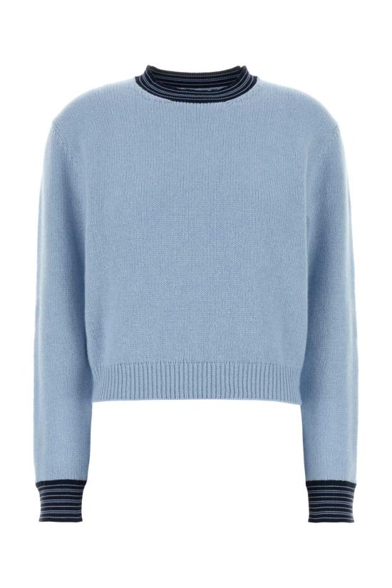 26SS 프라다 스웨터 P24B3ASOOO19IK F0013 Light Blue