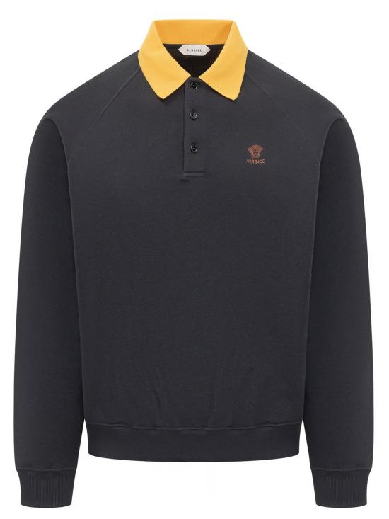 26SS 베르사체 긴팔 티셔츠 10245831A17914 1UI20 Blue