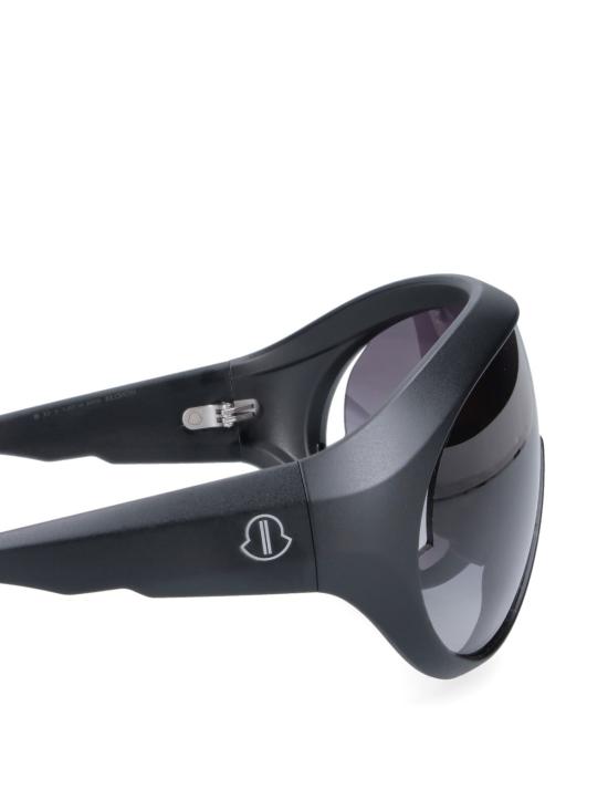 26SS 릭오웬스 몽클레어 선글라스 MU01F0001 GBLKMB 0909 Black - RICK OWENS MONCLER