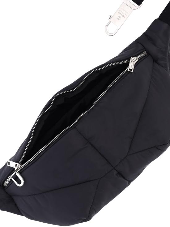 26SS 릭오웬스 몽클레어 벨트백 MU01F5M01 M8567 999 Black - RICK OWENS MONCLER