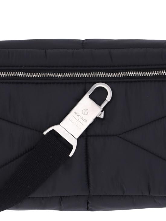 26SS 릭오웬스 몽클레어 벨트백 MU01F5M01 M8567 999 Black - RICK OWENS MONCLER