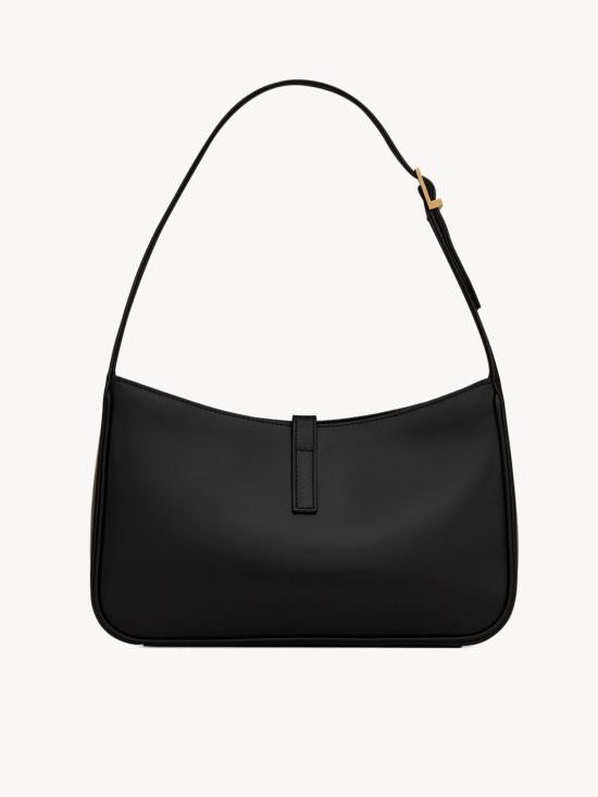 26SS 생로랑 LE 5 A 7 모노그램 토트백 6572282R20W 1000 Black - SAINT LAURENT