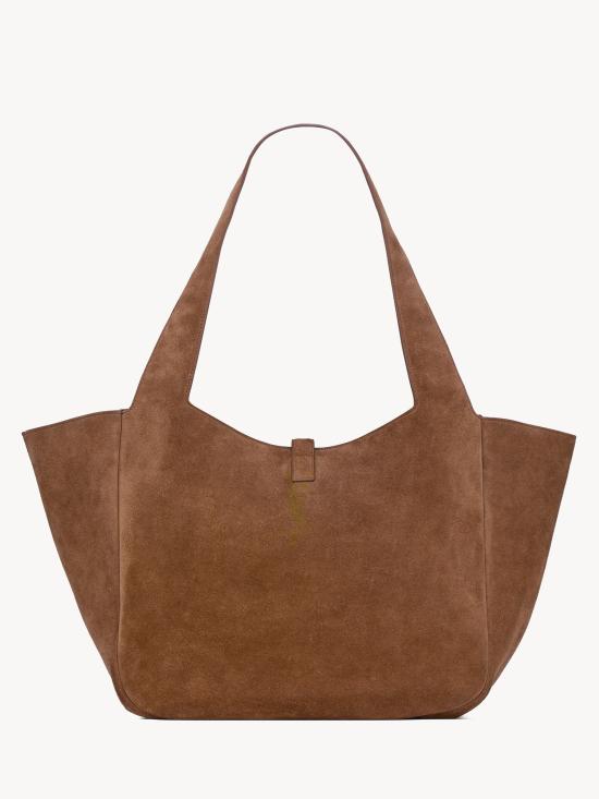 26SS 생로랑 LE 5 A 7 베아 스웨이드 토트백 763435008IW 2885 - SAINT LAURENT