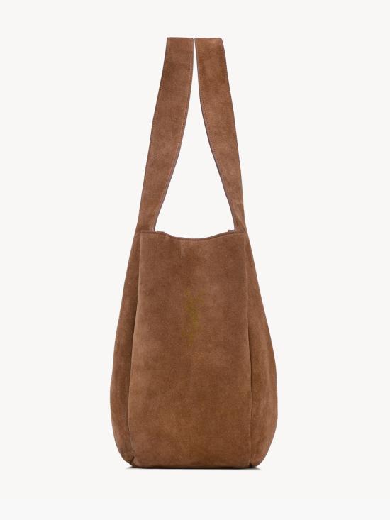 26SS 생로랑 LE 5 A 7 베아 스웨이드 토트백 763435008IW 2885 - SAINT LAURENT