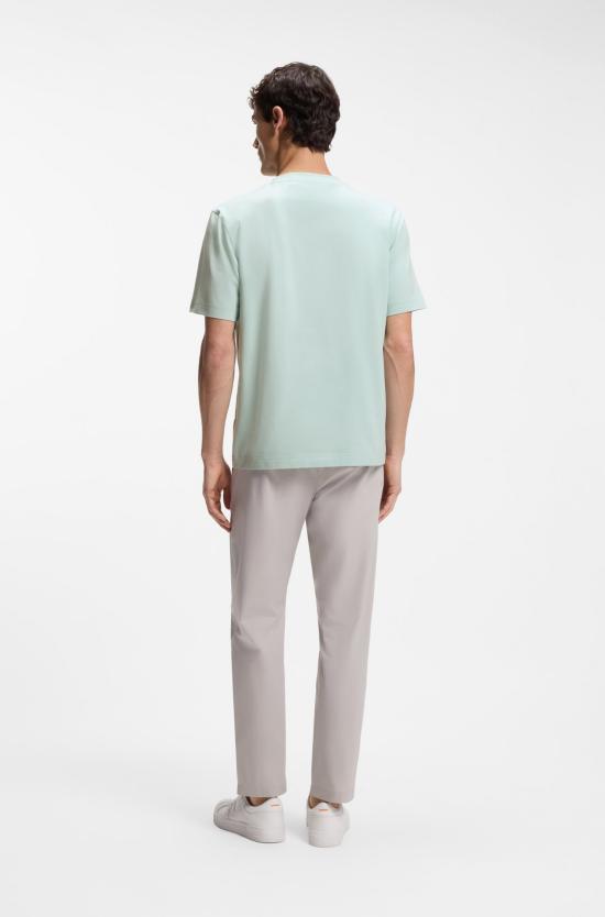 26SS 보스 반팔 티셔츠 50473278 10242929 01 447 Turquoise aqua - BOSS