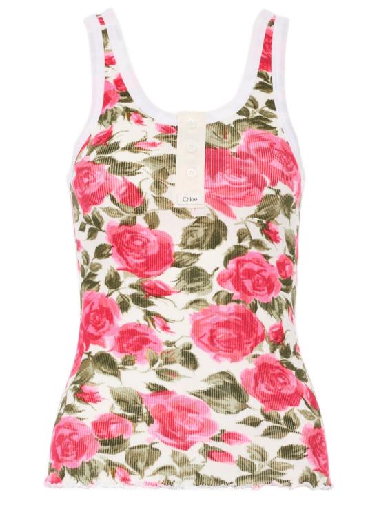 26SS 끌로에 민소매 티셔츠 CH26UJH58909 91Y White