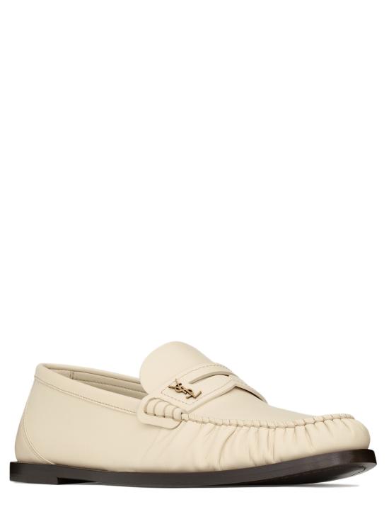 26SS 생로랑 모노그램 레더로퍼 820648AAELH 1001 Beige