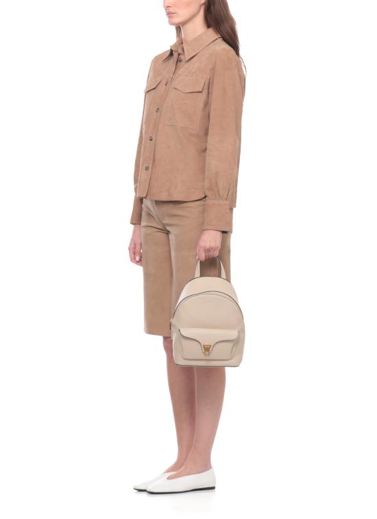 26SS 코치넬리 백팩 E1TFK140101 BEAT GENERATION64 Beige - COCCINELLE