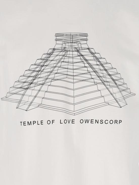 26SS 릭 오웬스 반팔 티셔츠 RR01F2232 JAEP16 1109 White - RICK OWENS