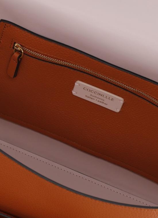 26SS 코치넬리 토트백 E1T8A110201 DOUBLE BEATR41 Orange - COCCINELLE