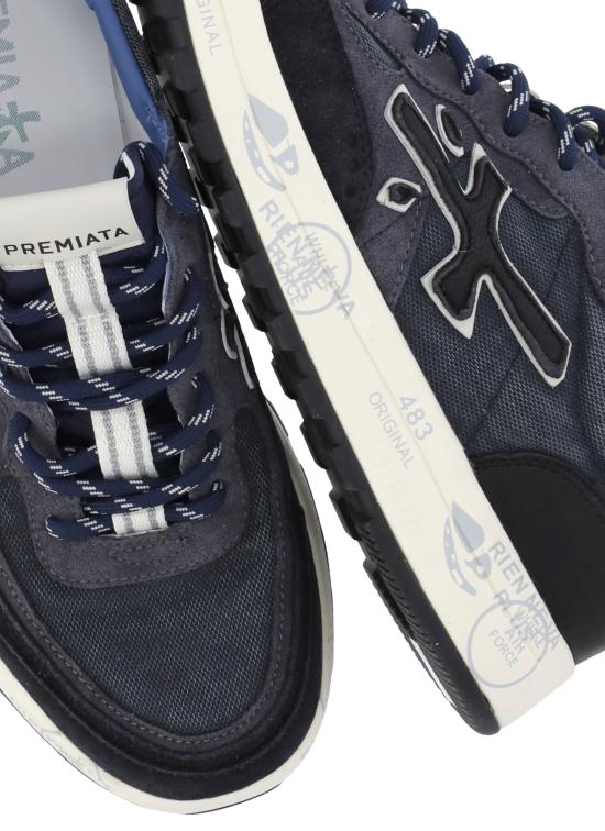 26SS 화이트 프리미아타 스니커즈 NOUS 7726 Blue - WHITE PREMIATA