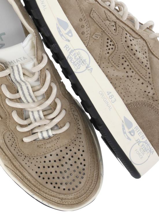 26SS 화이트 프리미아타 스니커즈 NOUS 8288 Brown - WHITE PREMIATA