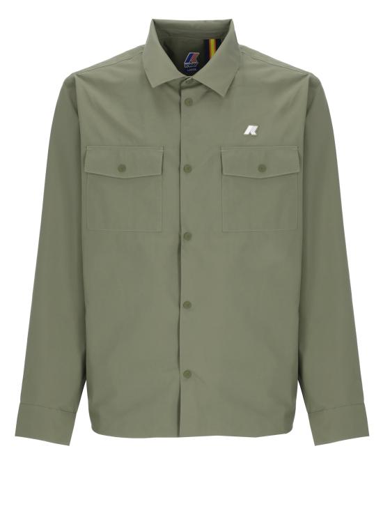 26SS 까웨 긴팔 셔츠 K5138MW V15 Green