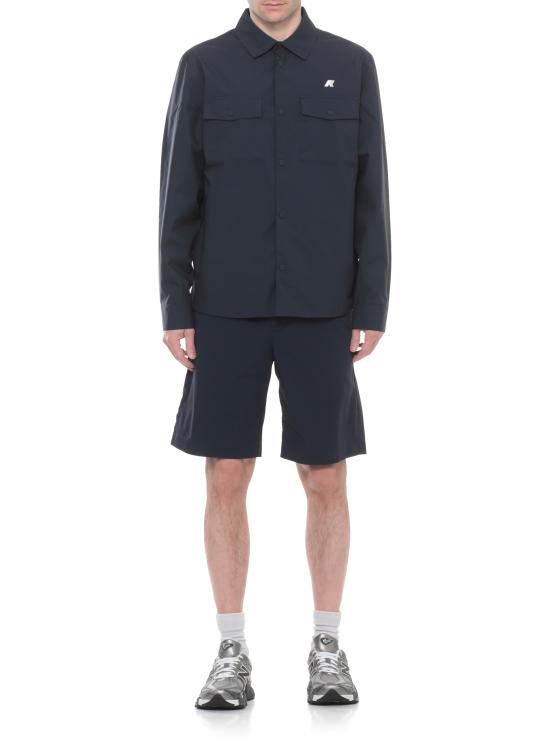 26SS 까웨 긴팔 셔츠 K5138MW K89 Blue - K-WAY