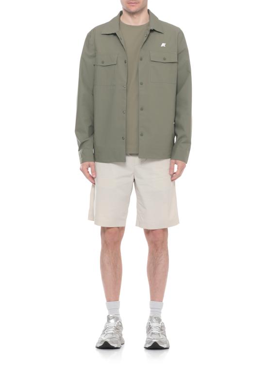 26SS 까웨 반팔 티셔츠 K5137QW V15 Green - K-WAY