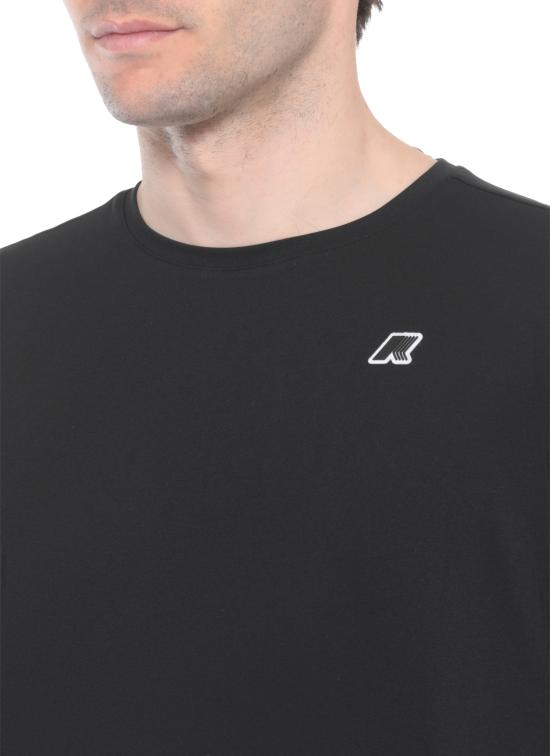 26SS 까웨 반팔 티셔츠 K5137QW USY Black - K-WAY