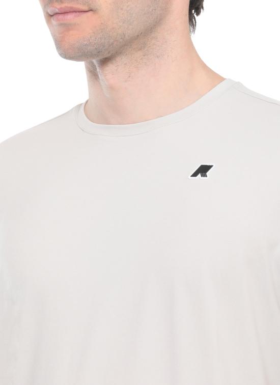 26SS 까웨 반팔 티셔츠 K5137QW 634 Beige - K-WAY