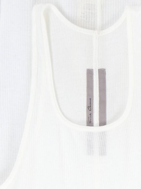 26SS 릭 오웬스 반팔 티셔츠 RU01F2150 RC 11 White - RICK OWENS