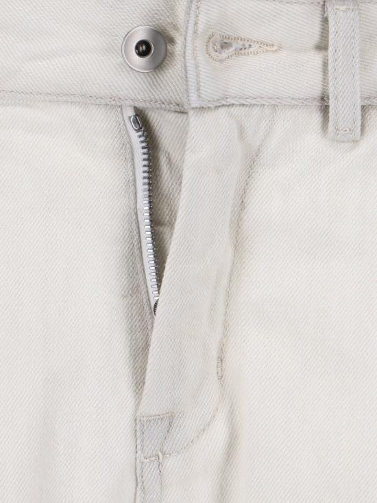 26SS 릭 오웬스 데님 숏팬츠 RO01F6396 DMW 51 White - RICK OWENS