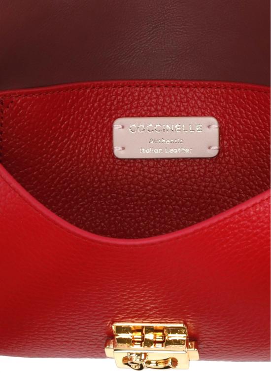 26SS 코치넬리 크로스백 E5U4K520101 C ME LOCKR02 Red - COCCINELLE
