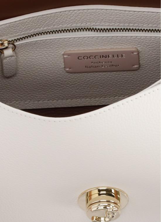 26SS 코치넬리 크로스백 E1TOA120101 NIKLA685 Ivory - COCCINELLE