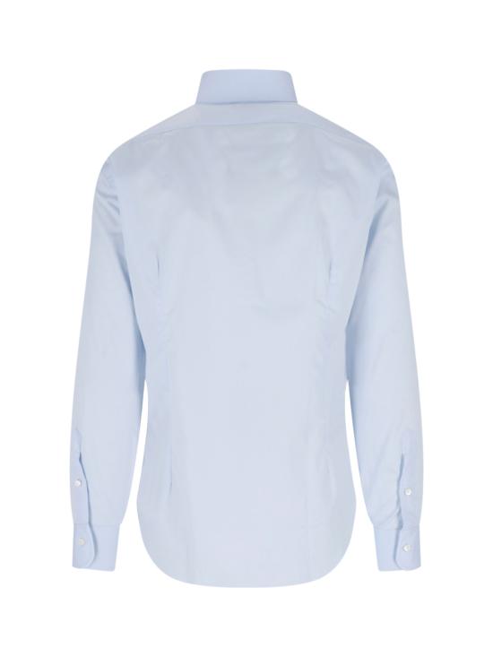  발바 긴팔 셔츠 I1U13P01PZ8560U 0001 Blue - BARBA