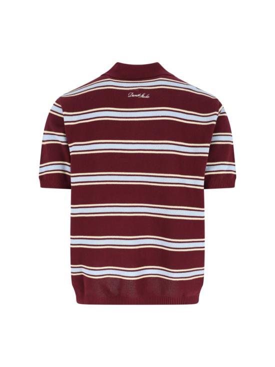 26SS 던스트 반팔 티셔츠 UDSW6B122D2 BURGUNDY SKY BLUE Red - DUNST