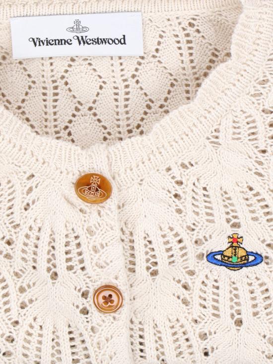 26SS 비비안웨스트우드 가디건 1803007Q Y004S A408 White - VIVIENNE WESTWOOD