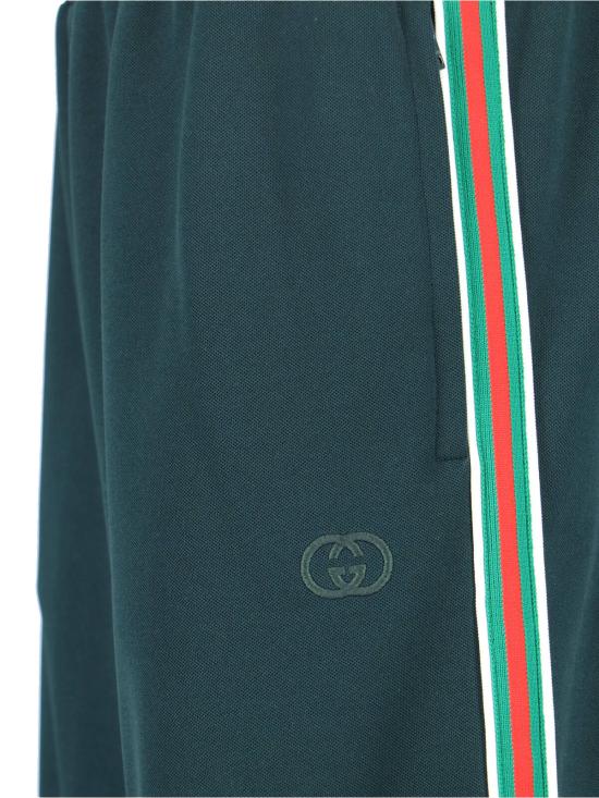 26SS 구찌 스트레이트 팬츠 847843 XJHIU 3754 Green - GUCCI