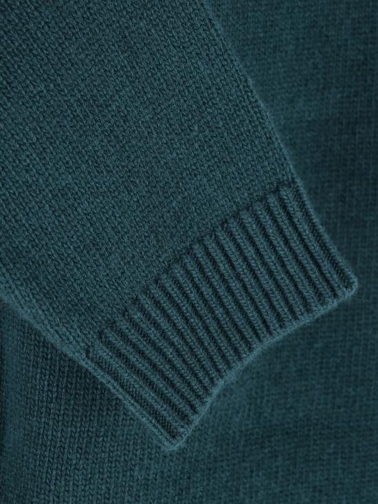 26SS 구찌 인타르시아 소프트 울 탑 851972 XKEBC 3027 Green - GUCCI