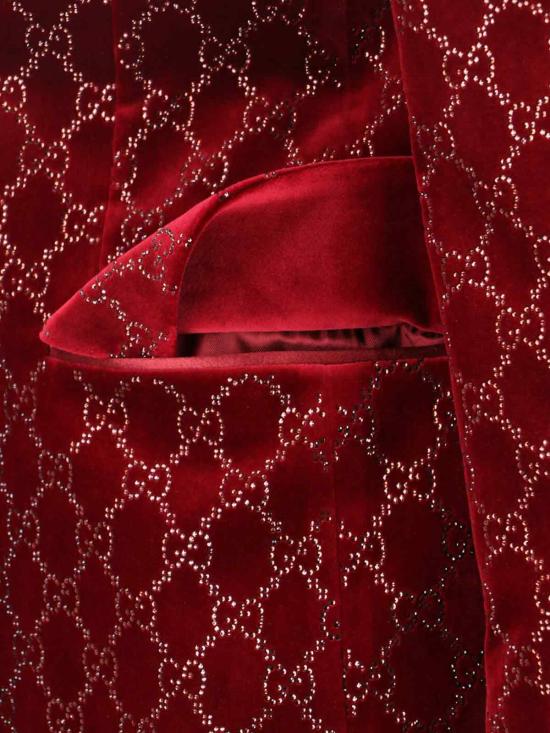 26SS 구찌 수트 자켓 853104 ZJV75 6052 Red - GUCCI