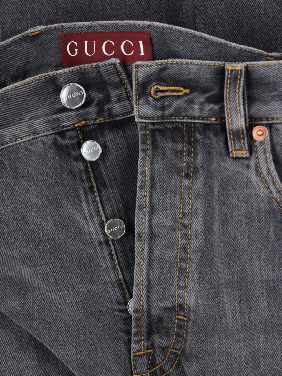 26SS 구찌 데님 팬츠 812268 XDCPE 1160 Grey - GUCCI