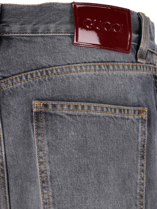 26SS 구찌 데님 팬츠 812268 XDCPE 1160 Grey - GUCCI