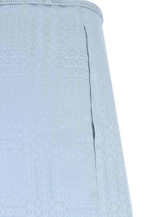 26SS 구찌 미디 스커트 853035 ZAT90 4870 Blue - GUCCI