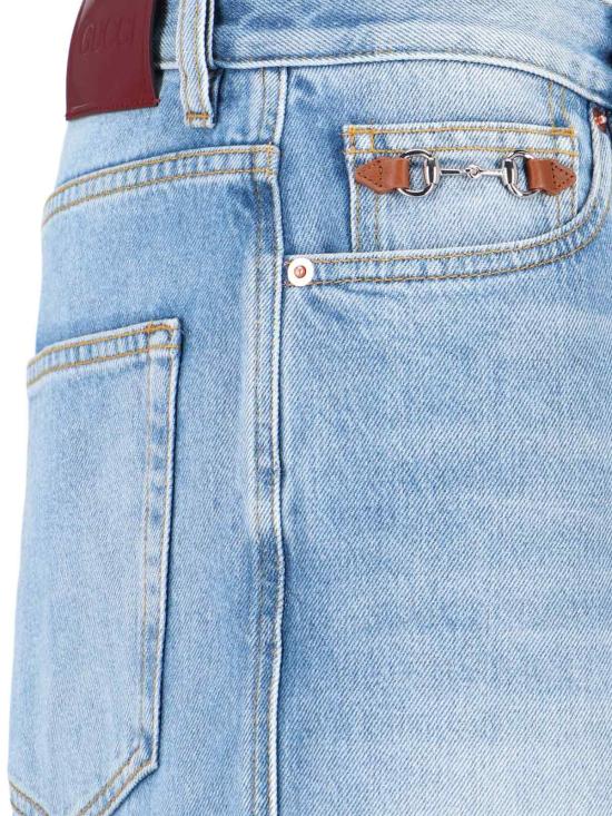 26SS 구찌 데님 팬츠 852212 XDDDA 4011 Blue - GUCCI