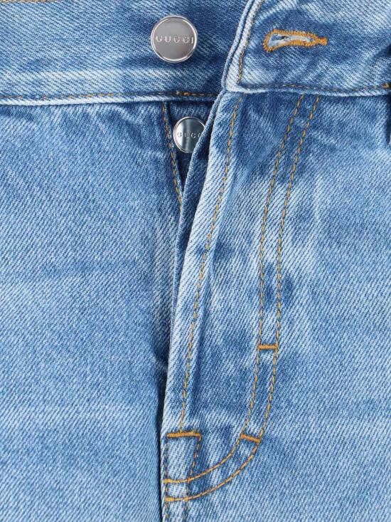 26SS 구찌 데님 팬츠 852212 XDDDA 4011 Blue - GUCCI